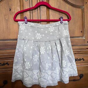 Simply Vera Vera Wang Women's Grey and White Skirt